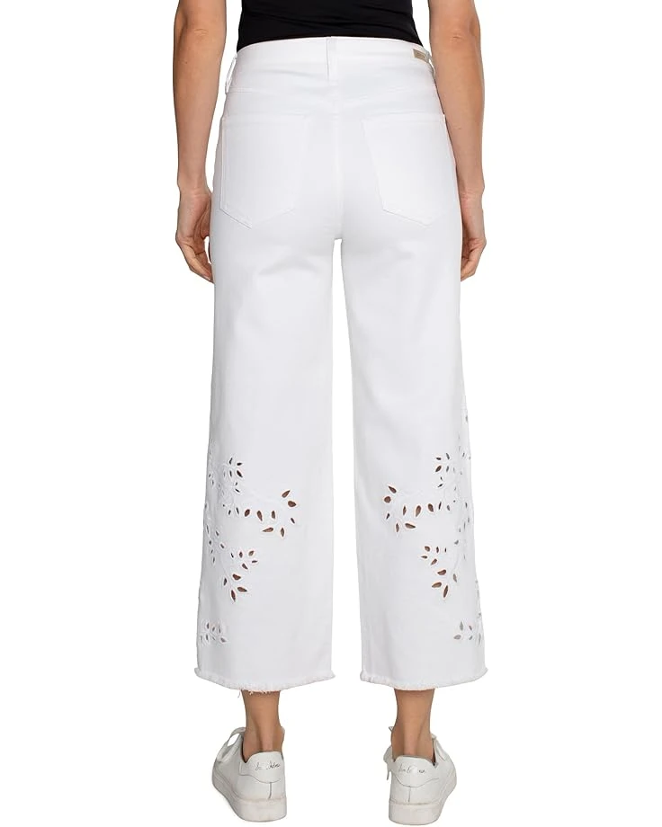 Liverpool Los Angeles Stride High Rise Wide Leg Fray Hem Denim | Jeans 2 Liverpool Los Angeles Stride High Rise Wide Leg Fray Hem Denim | Jeans - Image 2