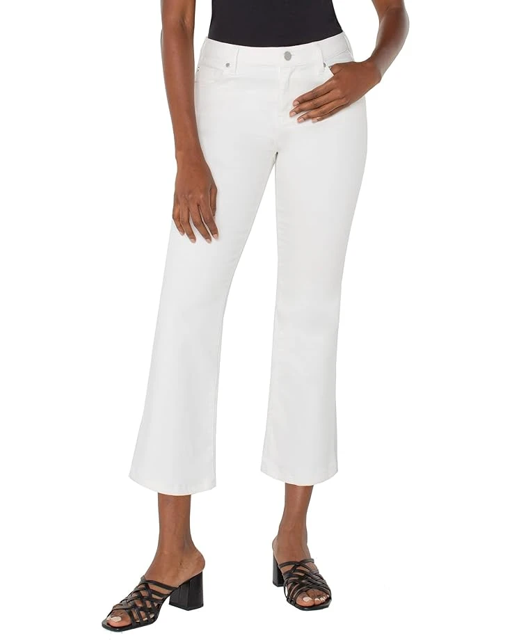 Liverpool Los Angeles Hannah Crop Flare Jean 25.5in Inseam in White | Jeans 1 Liverpool Los Angeles Hannah Crop Flare Jean 25.5in Inseam in White | Jeans