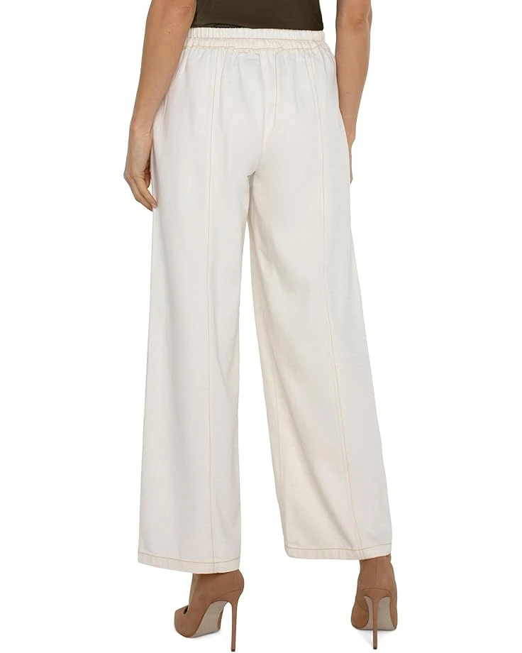 Liverpool Los Angeles Wide Leg Mid-Rise Trouser With Elastic Back Waistband | Jeans 2 Liverpool Los Angeles Wide Leg Mid-Rise Trouser With Elastic Back Waistband | Jeans - Image 2