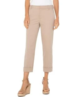 Liverpool Los Angeles Kelsey Knit Crop Trouser 25" | Pants