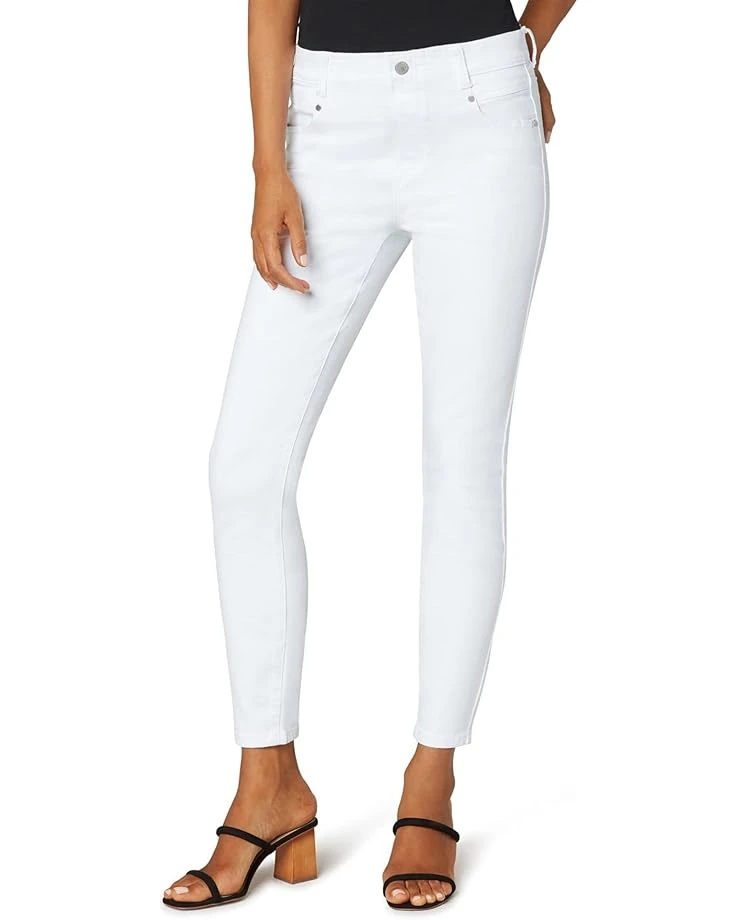 Liverpool Los Angeles Petite Gia Glider Pull-On Ankle Skinny in Bright White | Jeans 1 Liverpool Los Angeles Petite Gia Glider Pull-On Ankle Skinny in Bright White | Jeans