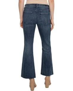 Liverpool Los Angeles Hannah Flare Braided Trim Mid-Rise Stretch Denim Jean 32" | Jeans -LiLo Clothes 713LOFsNKTL. AC SR736920