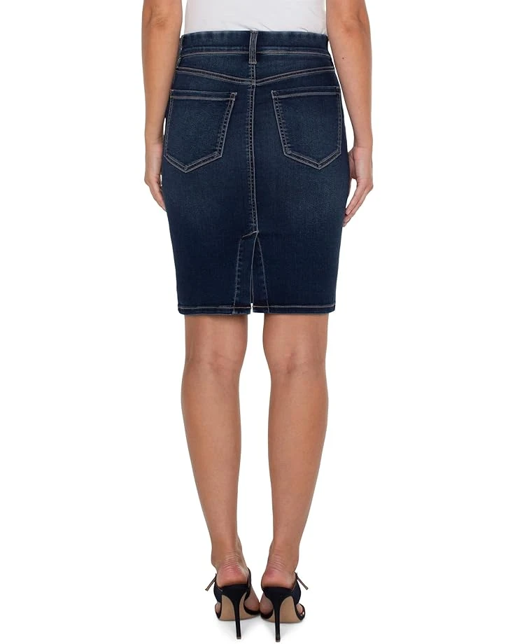 Liverpool Los Angeles Gia Glider Pull-On Forever Fit Denim Pencil Skirt | Skirts 2 Liverpool Los Angeles Gia Glider Pull-On Forever Fit Denim Pencil Skirt | Skirts - Image 2