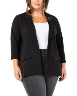 LiLo Clothes 28 Liverpool Los Angeles Plus Size Boyfriend Blazer w/ Princess Darts | Coats & Outerwear