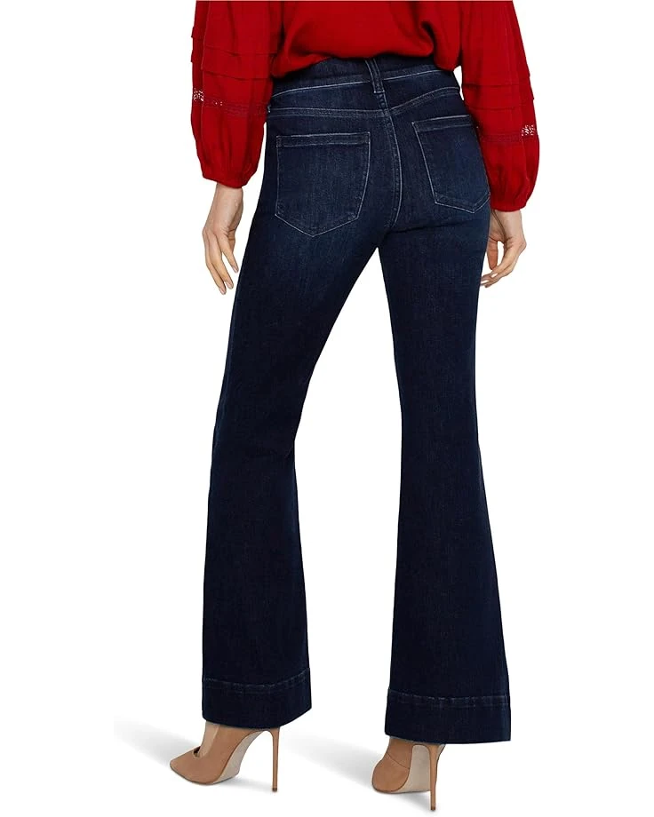 Liverpool Los Angeles Gia Glider Pull On Flare with Pintucks Mid RIse Stretch Denim in Upland | Jeans 2 Liverpool Los Angeles Gia Glider Pull On Flare with Pintucks Mid RIse Stretch Denim in Upland | Jeans - Image 2