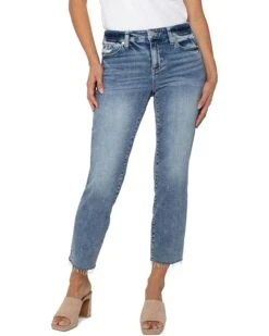 Liverpool Los Angeles Liv Non-skinny Skinny With Cut Hem | Jeans