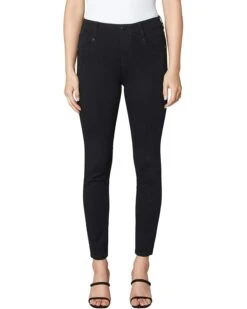 LiLo Clothes 11 Liverpool Los Angeles Gia Glider Ankle in Black Rinse | Jeans