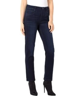 LiLo Clothes 19 Liverpool Los Angeles Gia Glider Pull-On Slim Jeans in Halifax
