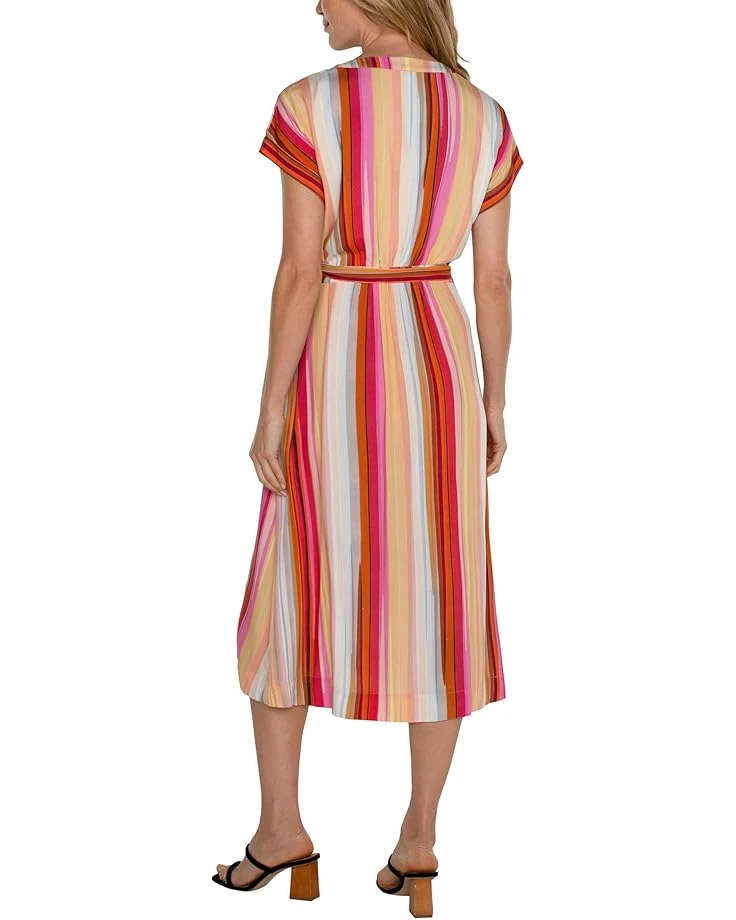 Liverpool Los Angeles Dolman Sleeve Wrap Front Midi Dress | Dresses 2 Liverpool Los Angeles Dolman Sleeve Wrap Front Midi Dress | Dresses - Image 2