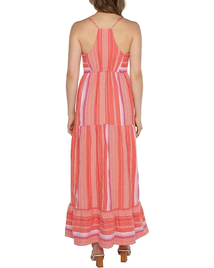 Liverpool Los Angeles Racer Back Tiered Maxi Dress with Smocking | Dresses 2 Liverpool Los Angeles Racer Back Tiered Maxi Dress with Smocking | Dresses - Image 2
