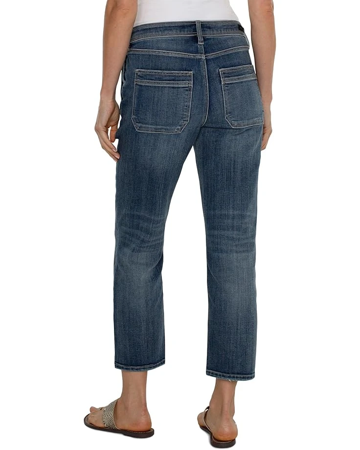 Liverpool Los Angeles Easy Mid Rise Utility Jean with Side Button Closure | Jeans 2 Liverpool Los Angeles Easy Mid Rise Utility Jean with Side Button Closure | Jeans - Image 2