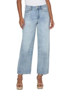 Liverpool Los Angeles Tucker Easy High-Rise Straight in Animas | Jeans