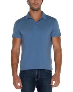 Liverpool Los Angeles Garment Dyed Polo | Shirts & Tops