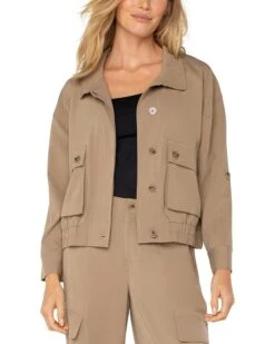 Liverpool Los Angeles Utility Jacket with Cinch Hem | Coats & Outerwear 7 Liverpool Los Angeles Utility Jacket with Cinch Hem | Coats & Outerwear -LiLo Clothes 71fx7lNUABL. AC SR736920