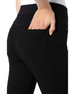 Liverpool Los Angeles Sienna Skinny Jean Leggings in Black Rinse | Jeans -LiLo Clothes 71jGmbxvK2L. AC SR736920