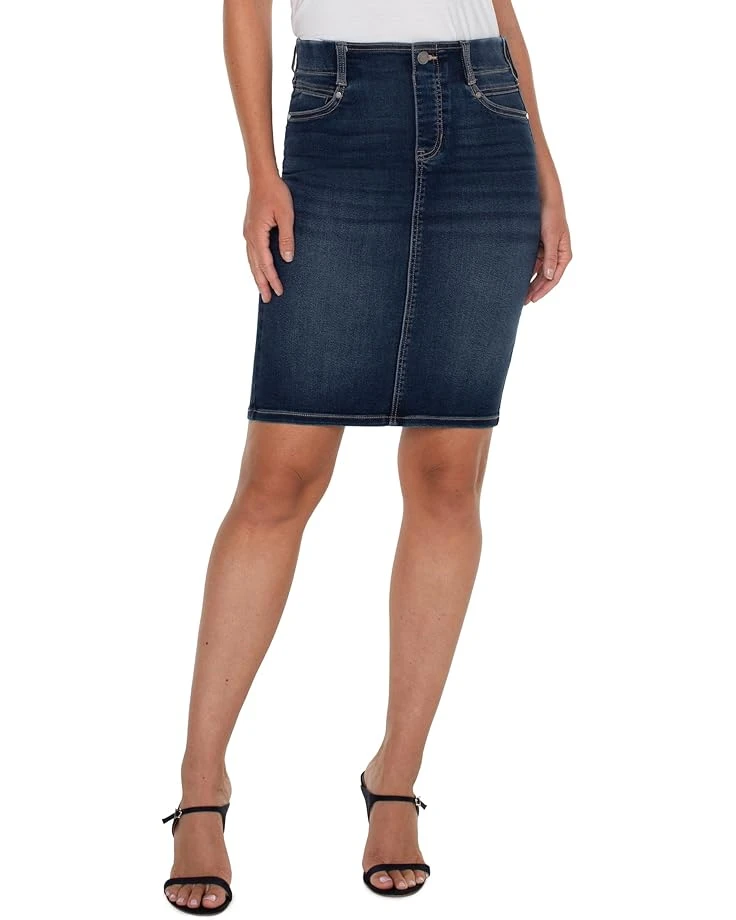 Liverpool Los Angeles Gia Glider Pull-On Forever Fit Denim Pencil Skirt | Skirts 1 Liverpool Los Angeles Gia Glider Pull-On Forever Fit Denim Pencil Skirt | Skirts
