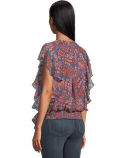 Liverpool Los Angeles Short Sleeve Ruffle Sleeve Draped Front Woven Blouse | Shirts & Tops 7 Liverpool Los Angeles Short Sleeve Ruffle Sleeve Draped Front Woven Blouse | Shirts & Tops -LiLo Clothes 71mW1xYsNKL. AC SR736920