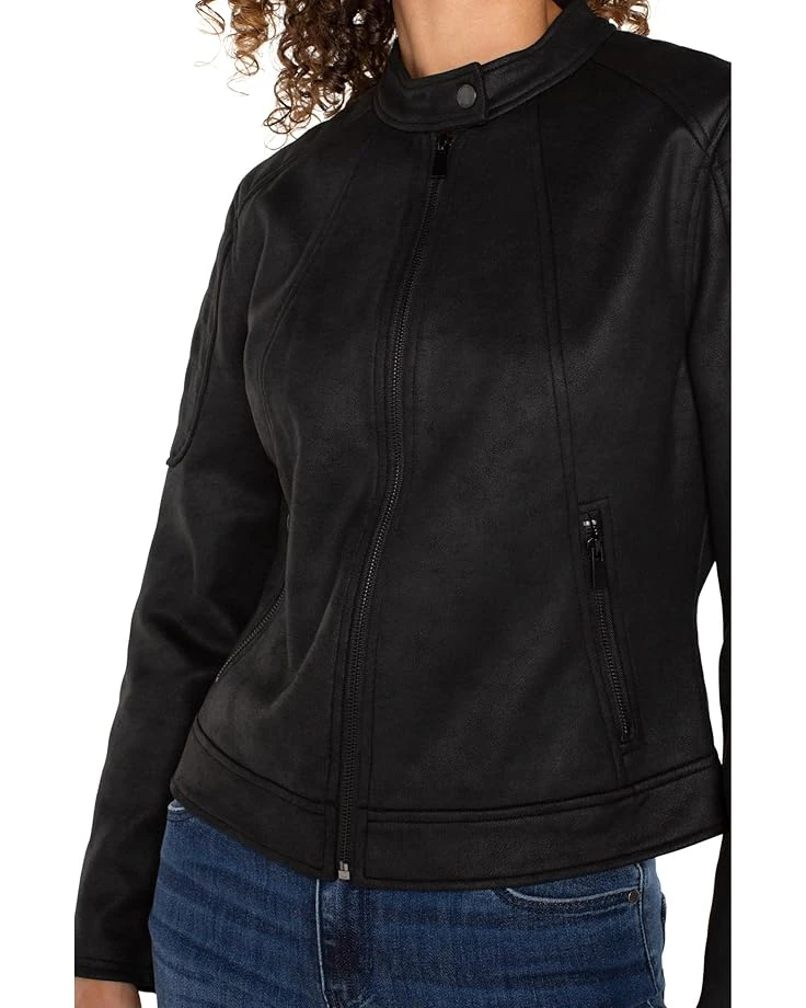 Liverpool Los Angeles Biker Jacket Faux Leather | Coats & Outerwear 3 Liverpool Los Angeles Biker Jacket Faux Leather | Coats & Outerwear - Image 3