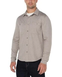 Liverpool Los Angeles Knit Button Up Shirt | Shirts & Tops