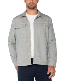 Liverpool Los Angeles Patch Pocket Shirt Jacket | Coats & Outerwear