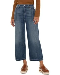 Liverpool Los Angeles Stride high rise wide leg with Center Front seam | Jeans