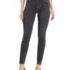 Liverpool Los Angeles Chloe Pull-On Ankle Skinny in Silky Soft Denim in Meteorite | Jeans