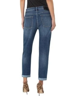 Liverpool Los Angeles The Real Boyfriend Rolled Cuff Jeans in Lumis -LiLo Clothes 81ZQ8LE00WS. AC SR736920