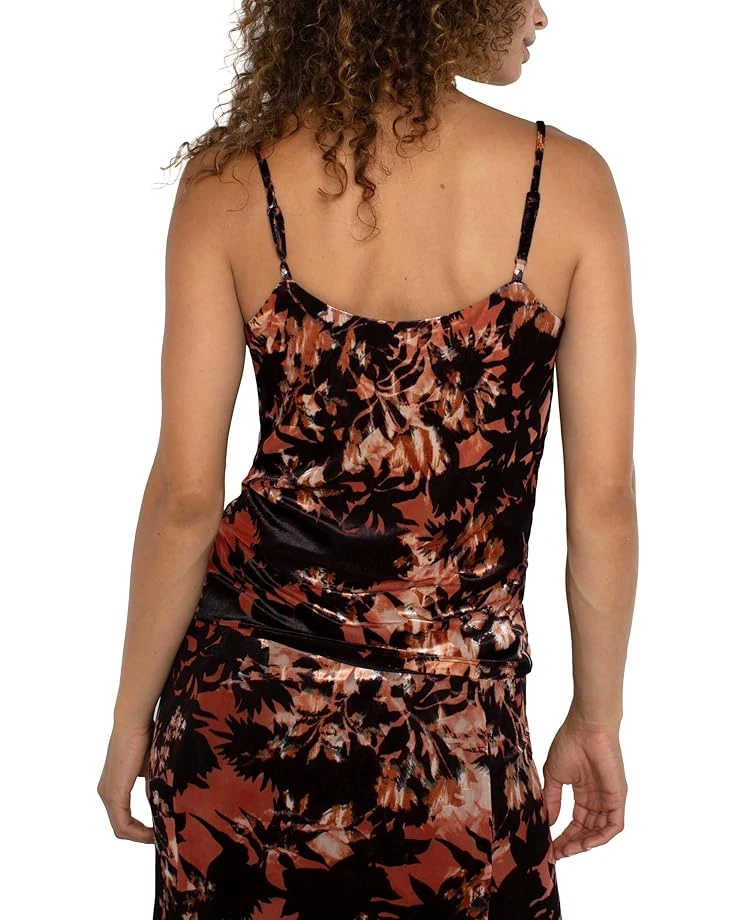 Liverpool Los Angeles Scoop Neck Knit Camisole Burnout Velvet Knit | Dresses 2 Liverpool Los Angeles Scoop Neck Knit Camisole Burnout Velvet Knit | Dresses - Image 2