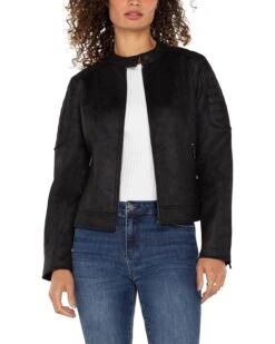 Liverpool Los Angeles Biker Jacket Faux Leather | Coats & Outerwear