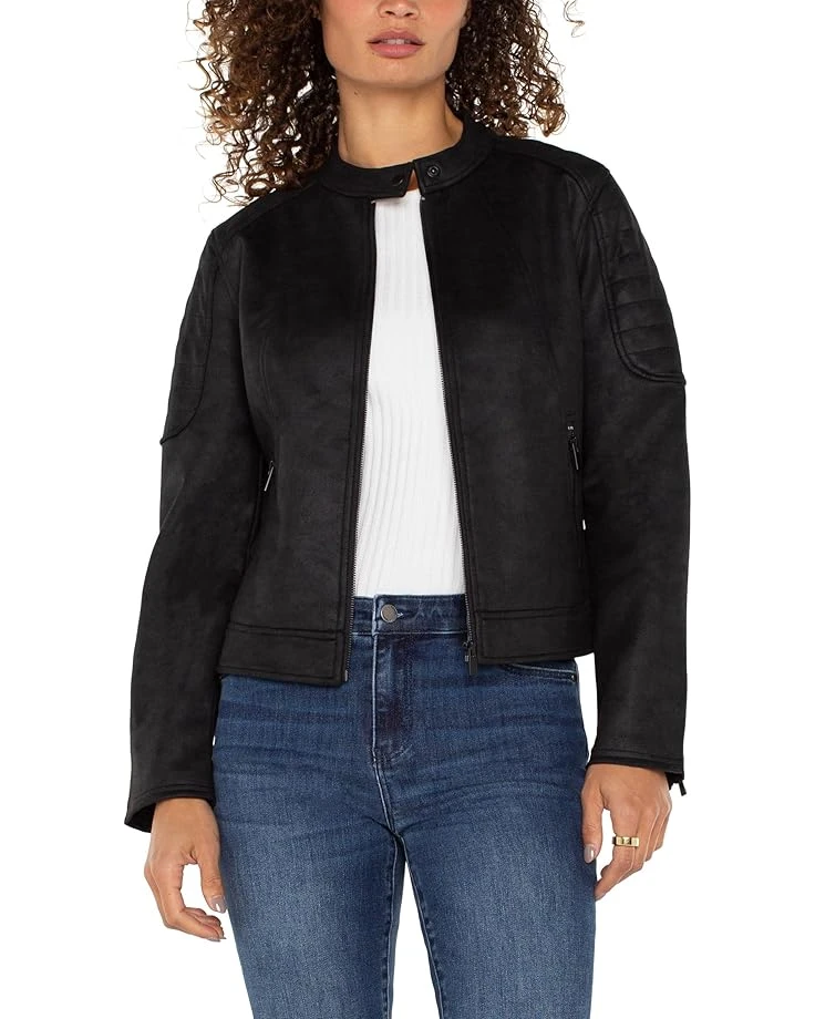 Liverpool Los Angeles Biker Jacket Faux Leather | Coats & Outerwear 1 Liverpool Los Angeles Biker Jacket Faux Leather | Coats & Outerwear