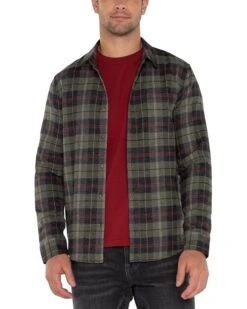 Liverpool Los Angeles Long Sleeve Button-Up Brushed Yarn Shirt | Shirts & Tops