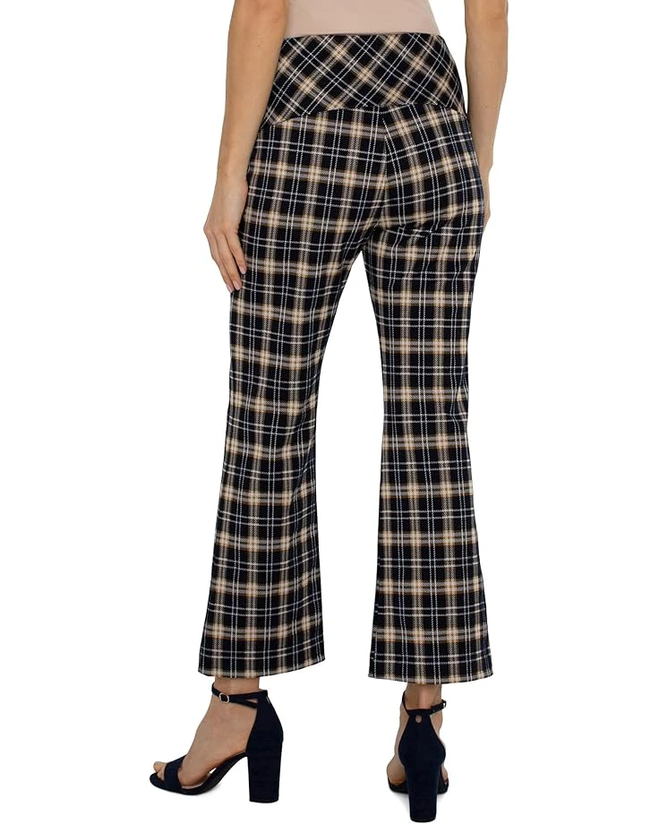 Liverpool Los Angeles Stella Pull-On Mid-Rise Kick Flare Plaid Jacquard Knit | Pants 2 Liverpool Los Angeles Stella Pull-On Mid-Rise Kick Flare Plaid Jacquard Knit | Pants - Image 2