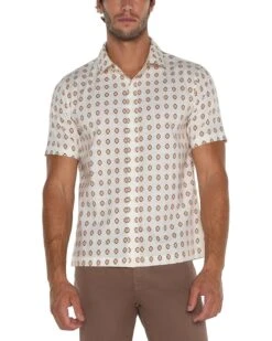 Liverpool Los Angeles Printed Short Sleeve Shirt | Shirts & Tops