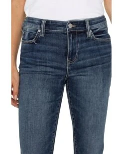 Liverpool Los Angeles Petite Charlie Crop Wide Rolled Cuff 22" Inseam | Jeans -LiLo Clothes 91RF4WZbIWL. AC SR736920