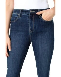 Liverpool Los Angeles Abby Sustainable Ankle Skinny Jeans in Essential -LiLo Clothes 91cutyeU GL. AC SR736920