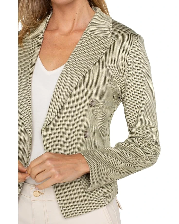 Liverpool Los Angeles Open Front Lofty Denim Blazer | Coats & Outerwear 3 Liverpool Los Angeles Open Front Lofty Denim Blazer | Coats & Outerwear - Image 3